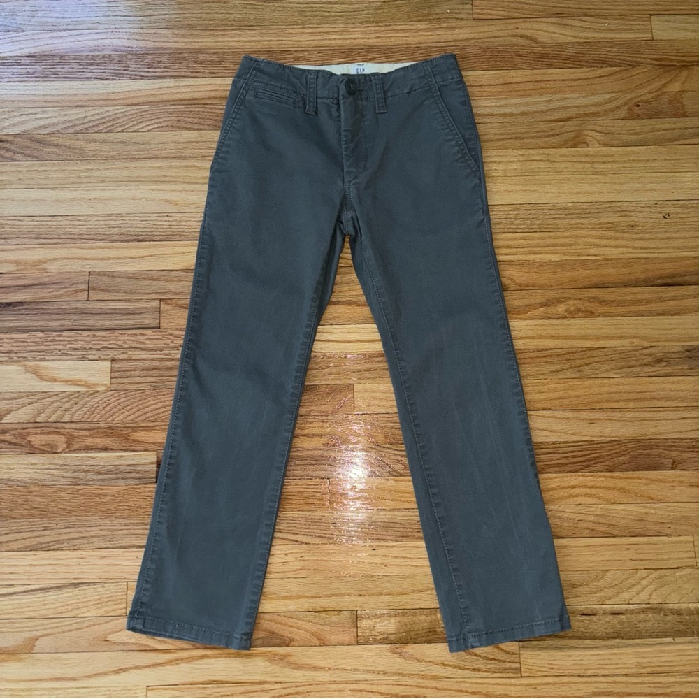 GAP Kids Boys Uniform Straight-Fit Stretch Khakis